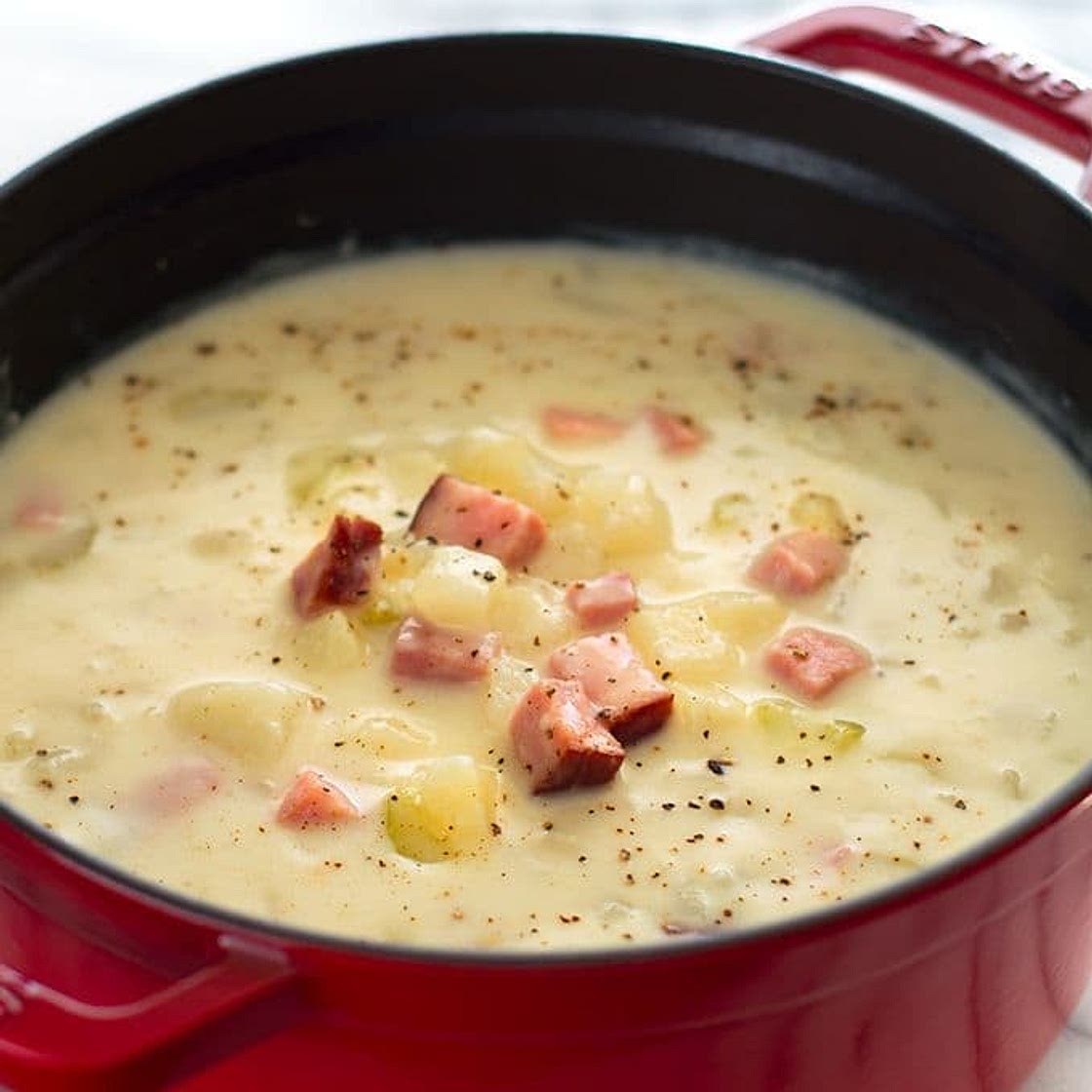 Easy and Comforting Ham and Potato Soup