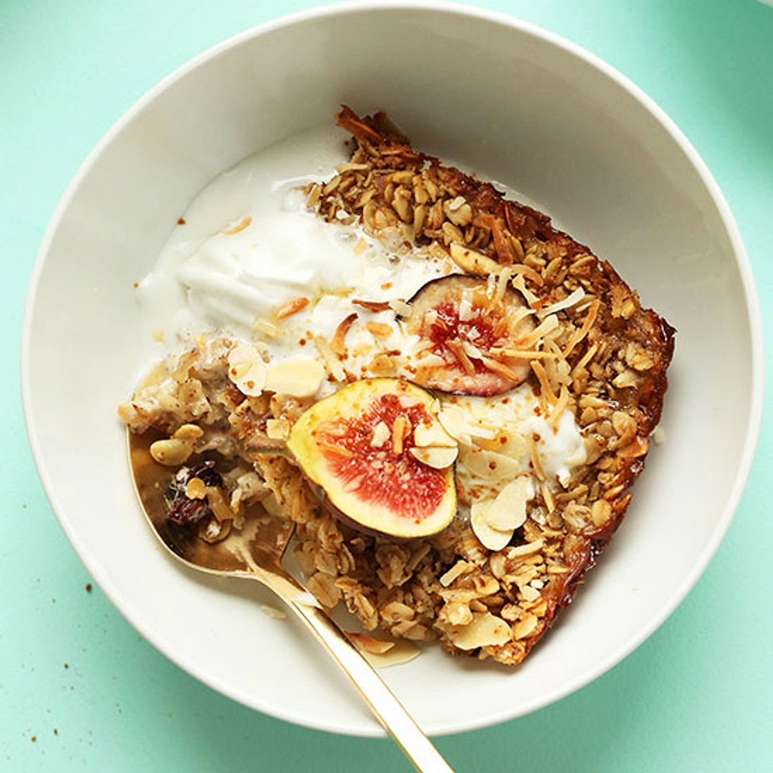 Toasted Coconut Baked Oatmeal