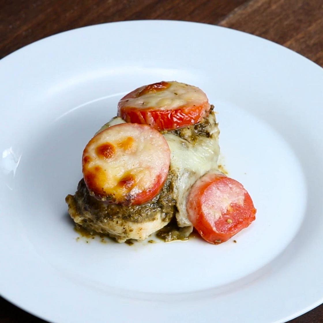 Pesto Chicken Bake Recipe by Tasty