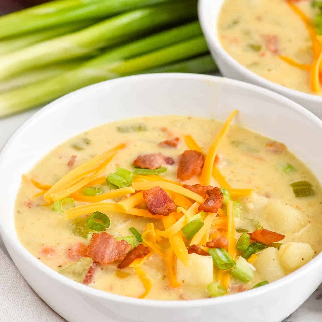 Chicken & Potato Soup with Bacon