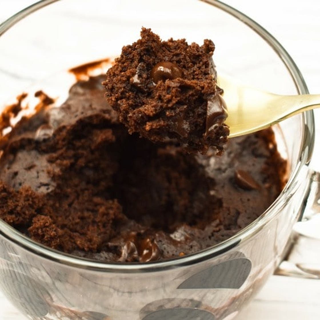 1 Minute Chocolate Brownie Mug Cake