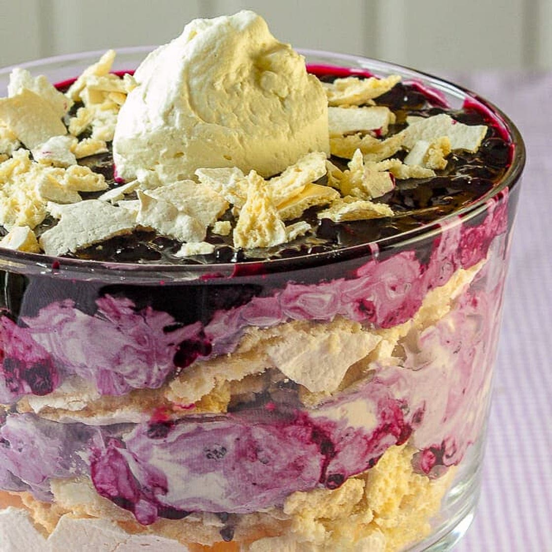 Blueberry Eton Mess