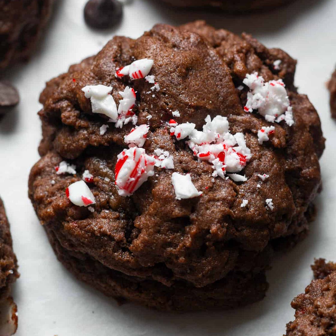 Chocolate Peppermint Cookies