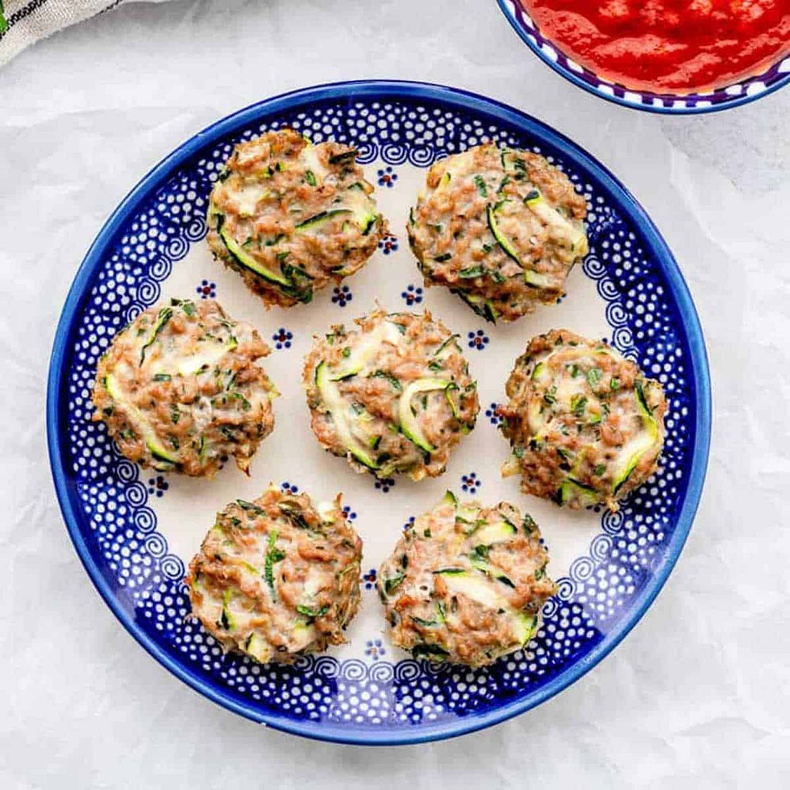 Chicken Zucchini Poppers