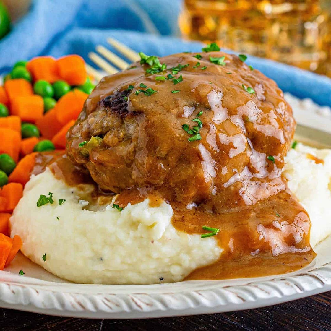 Hamburger Steaks and Gravy
