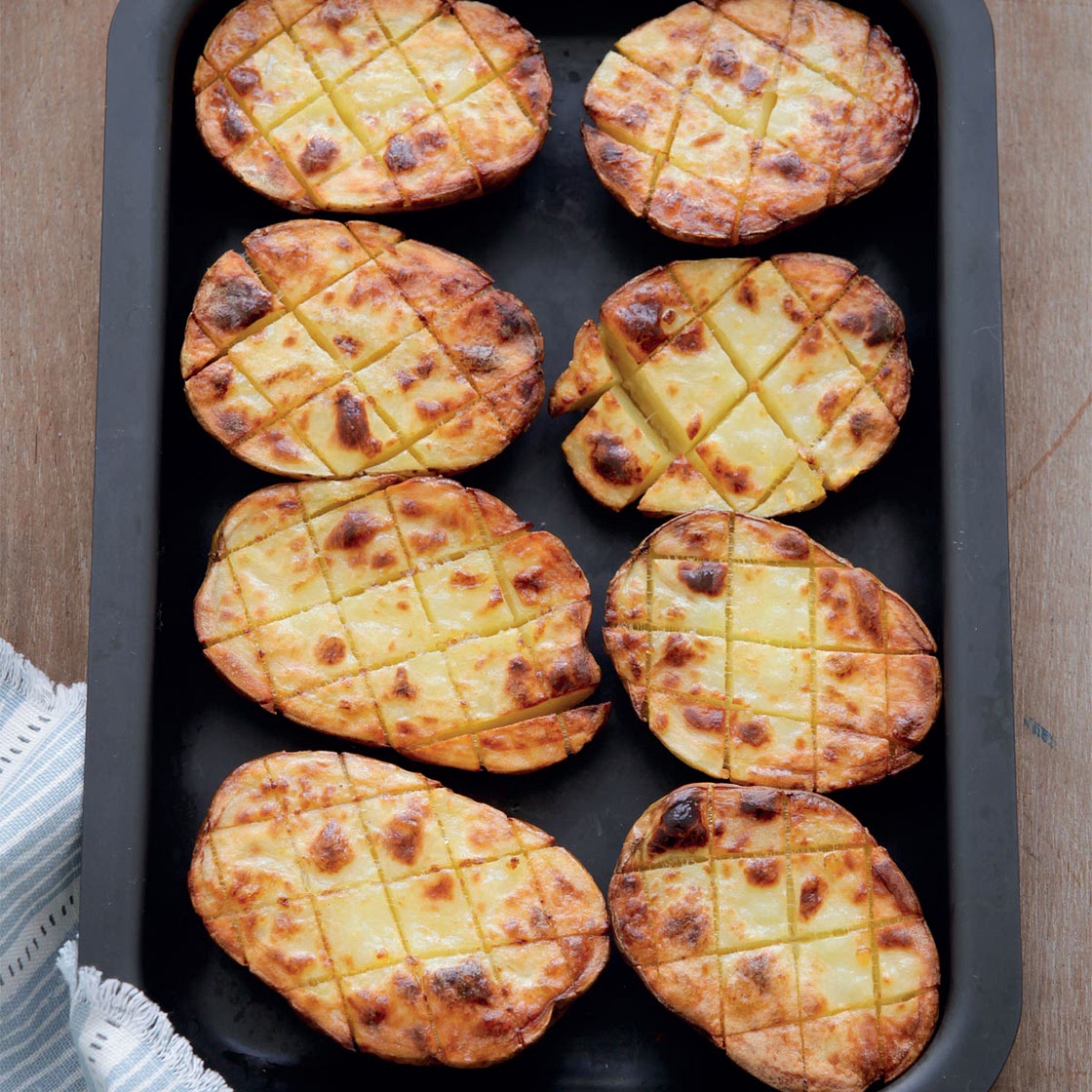 Criss-Cross Potatoes