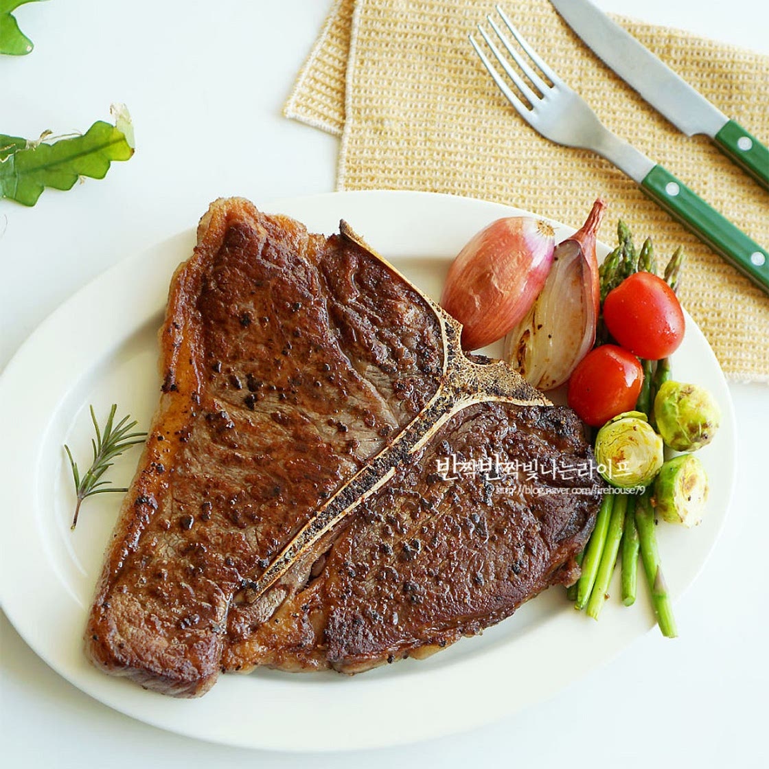 티본스테이크 굽기 스테이크 맛있게 굽는법