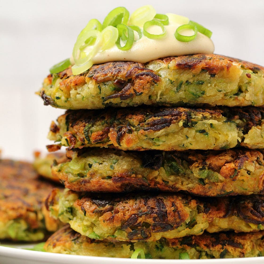 Vegan Zucchini Fritters