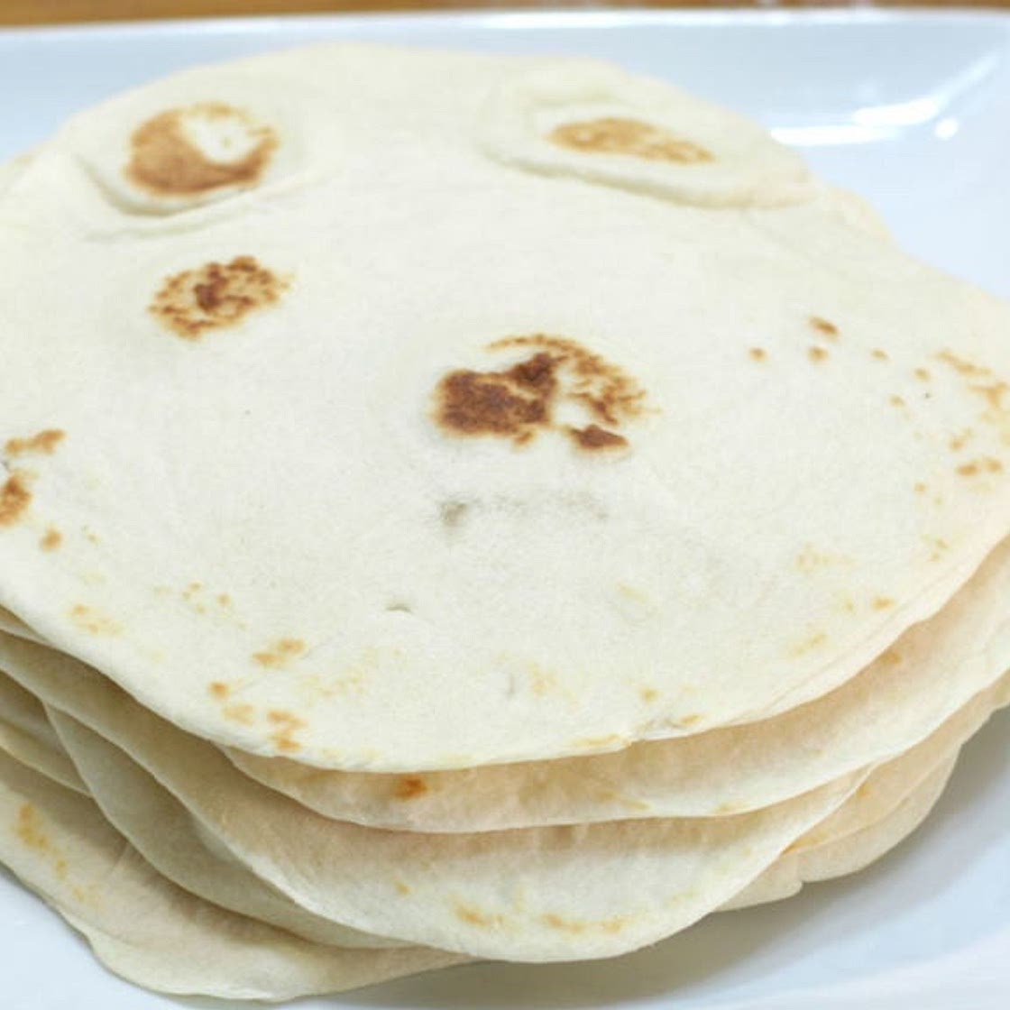 Soft Homemade Flour Tortillas