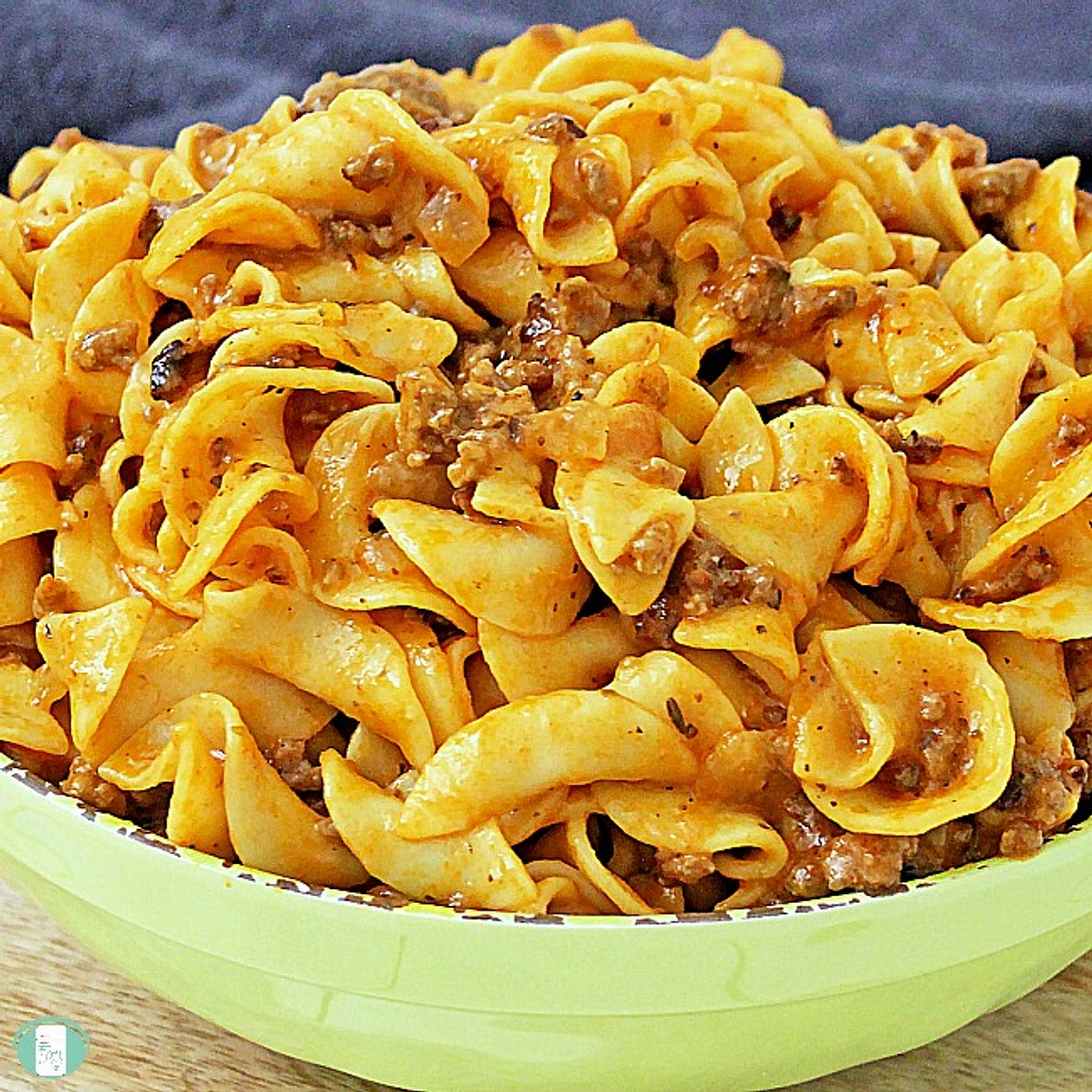 Creamy Tomato Beef Skillet