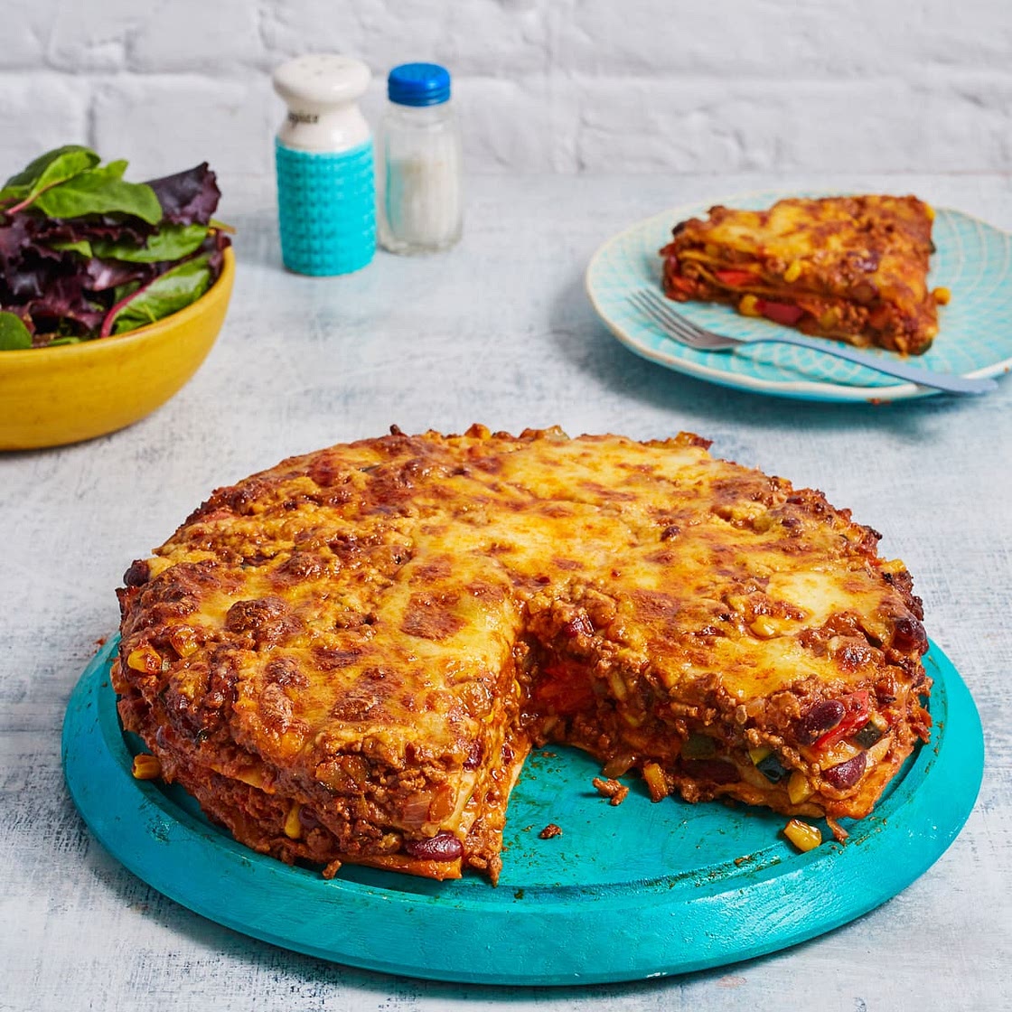 Enchilada Lasagne | Slimming & Weight Watchers Friendly