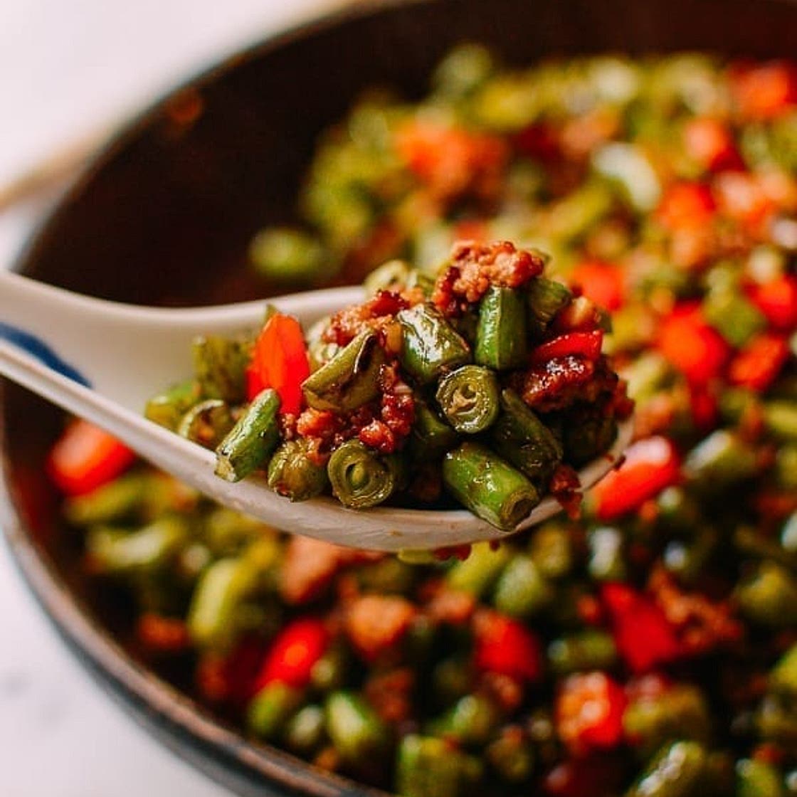 Stir-fried Green Beans with Pork