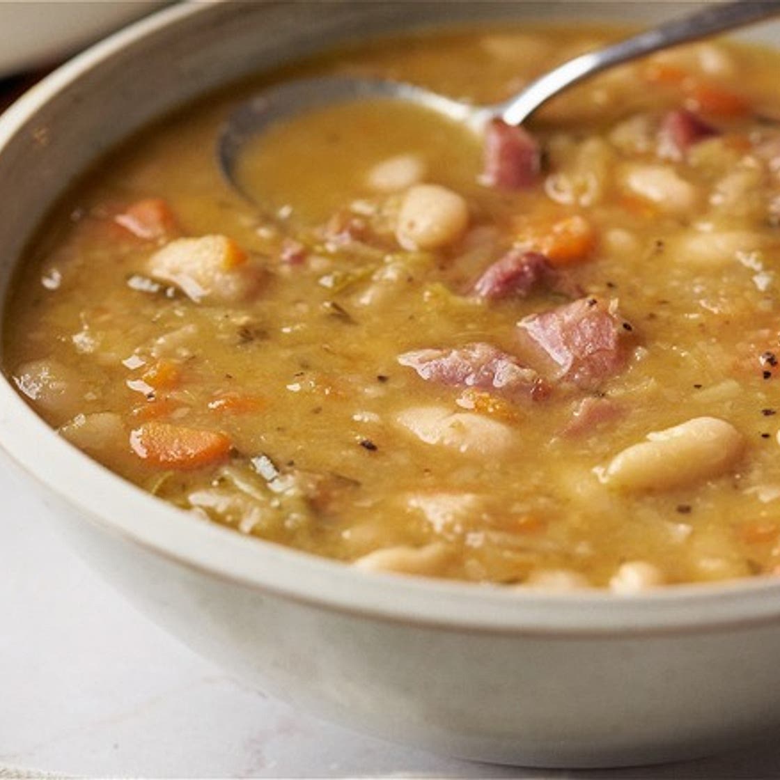 Herby Ham and Bean Soup Recipe