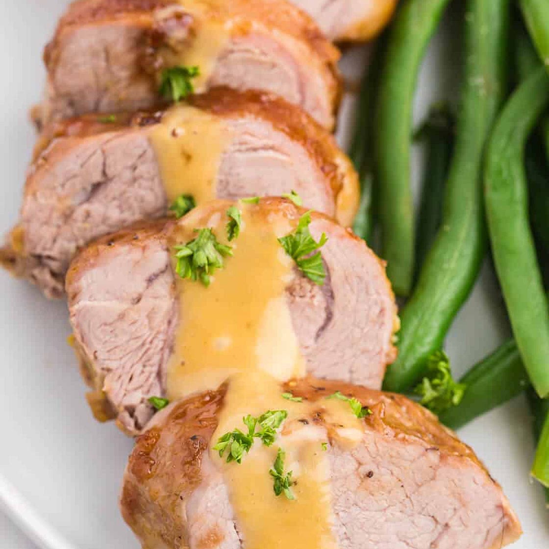 Brown Sugar Dijon Pork Tenderloin