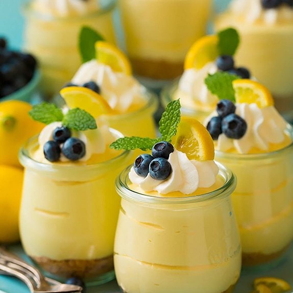 Lemon Cheesecake Mousse