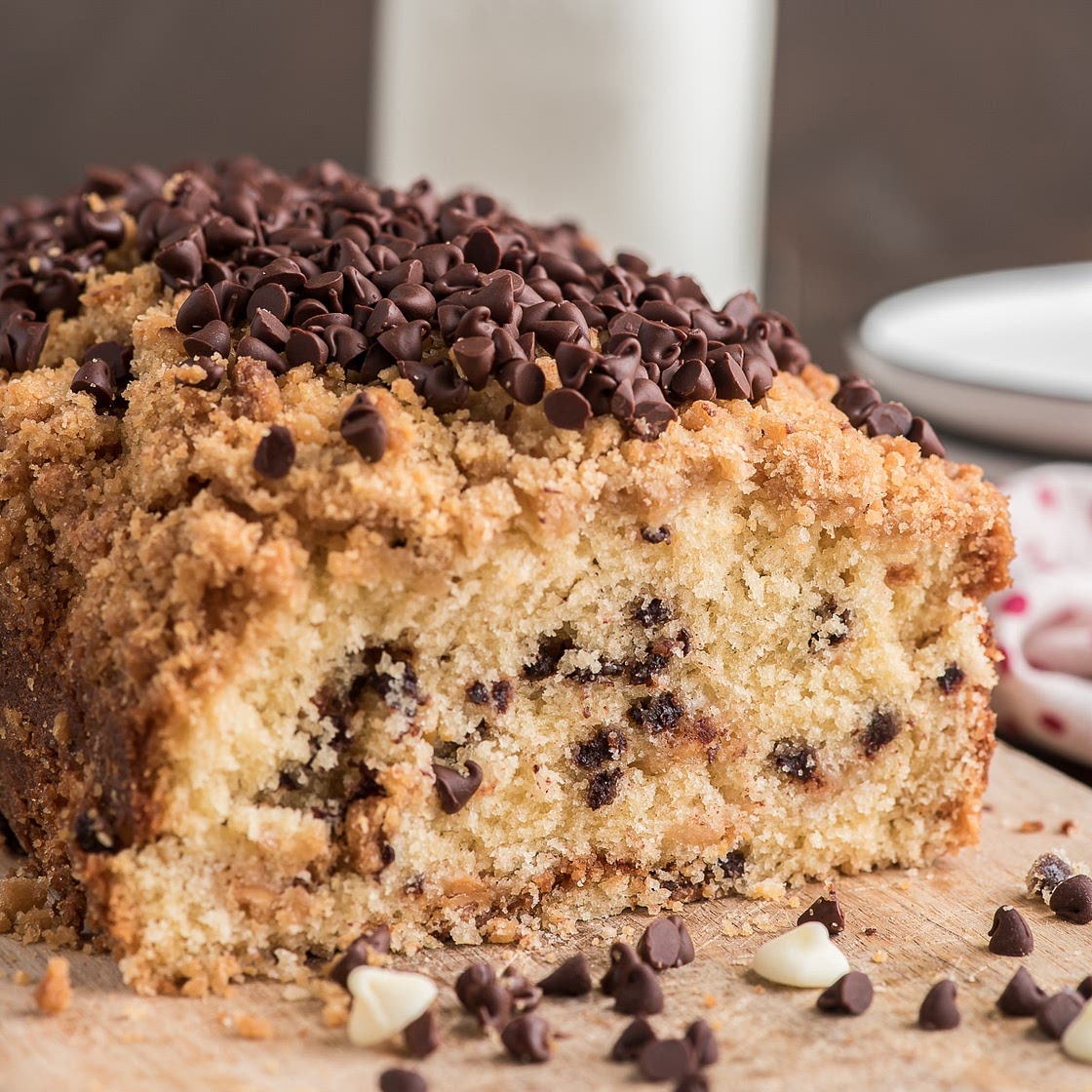 Chocolate Chip Crumb Cake