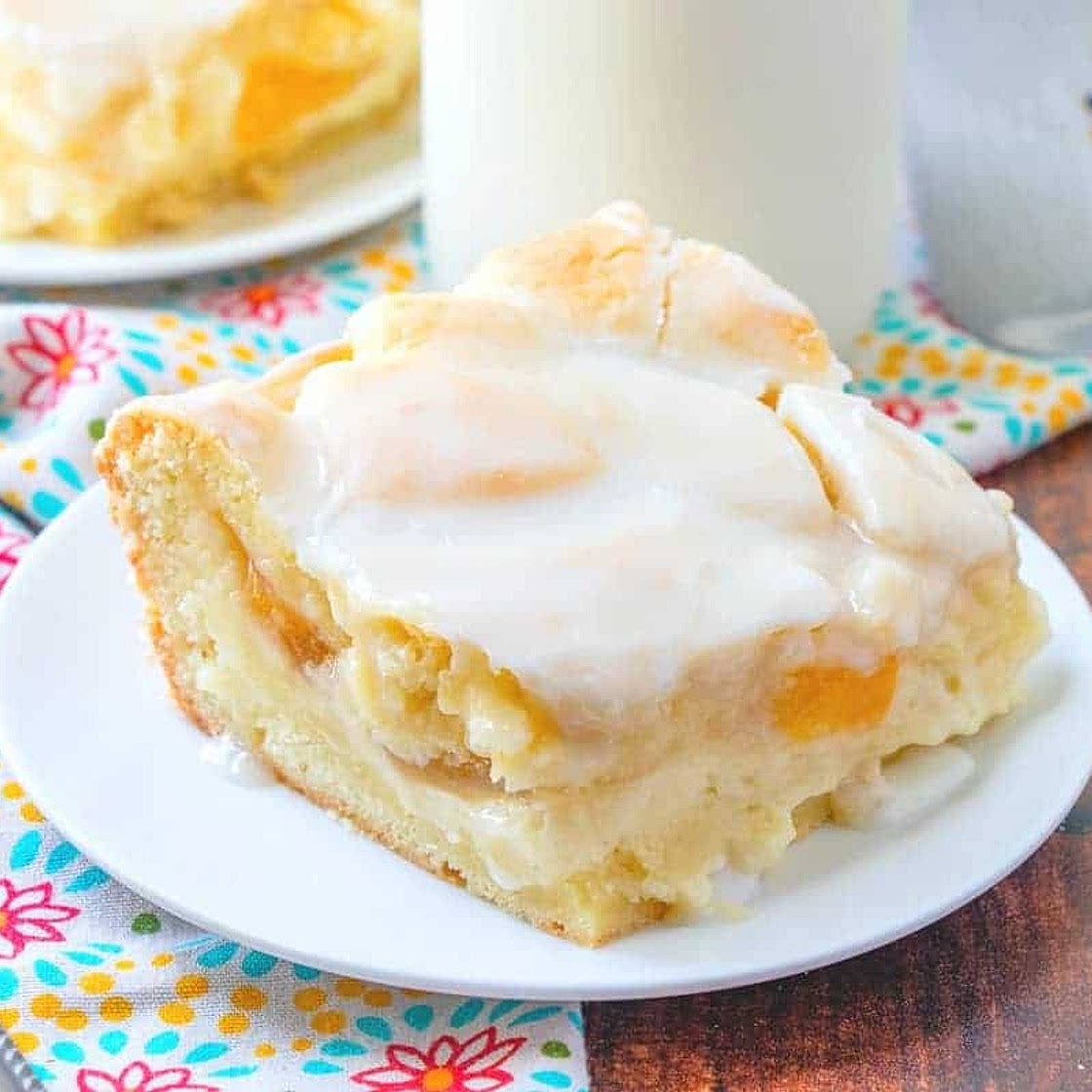 Peaches and Cream Bars