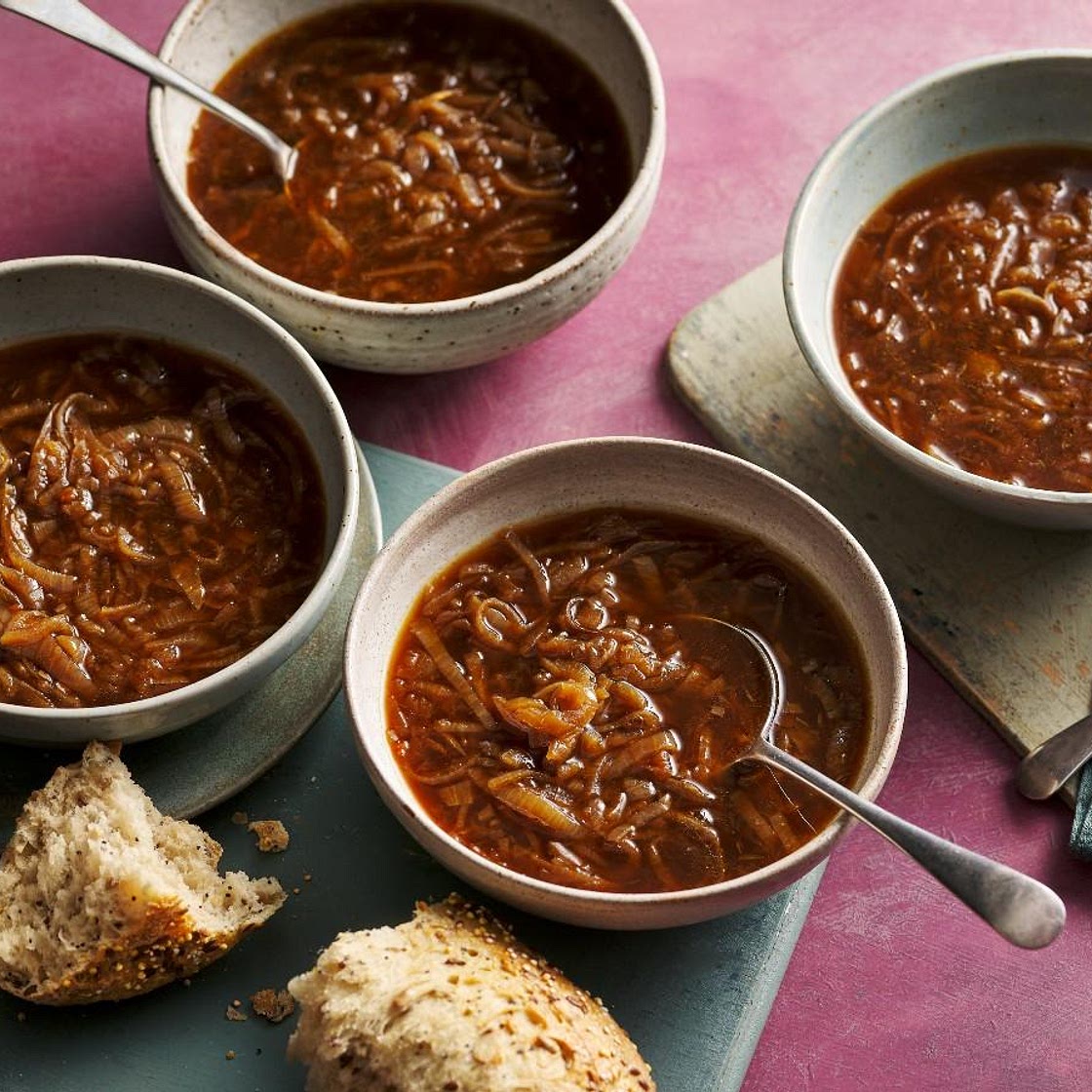 Slow cooker onion soup