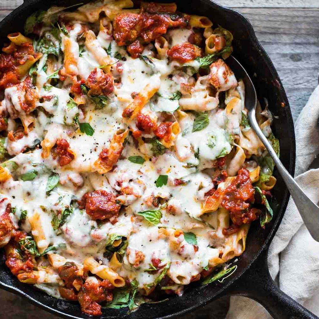 Chicken Sausage and Pasta Skillet