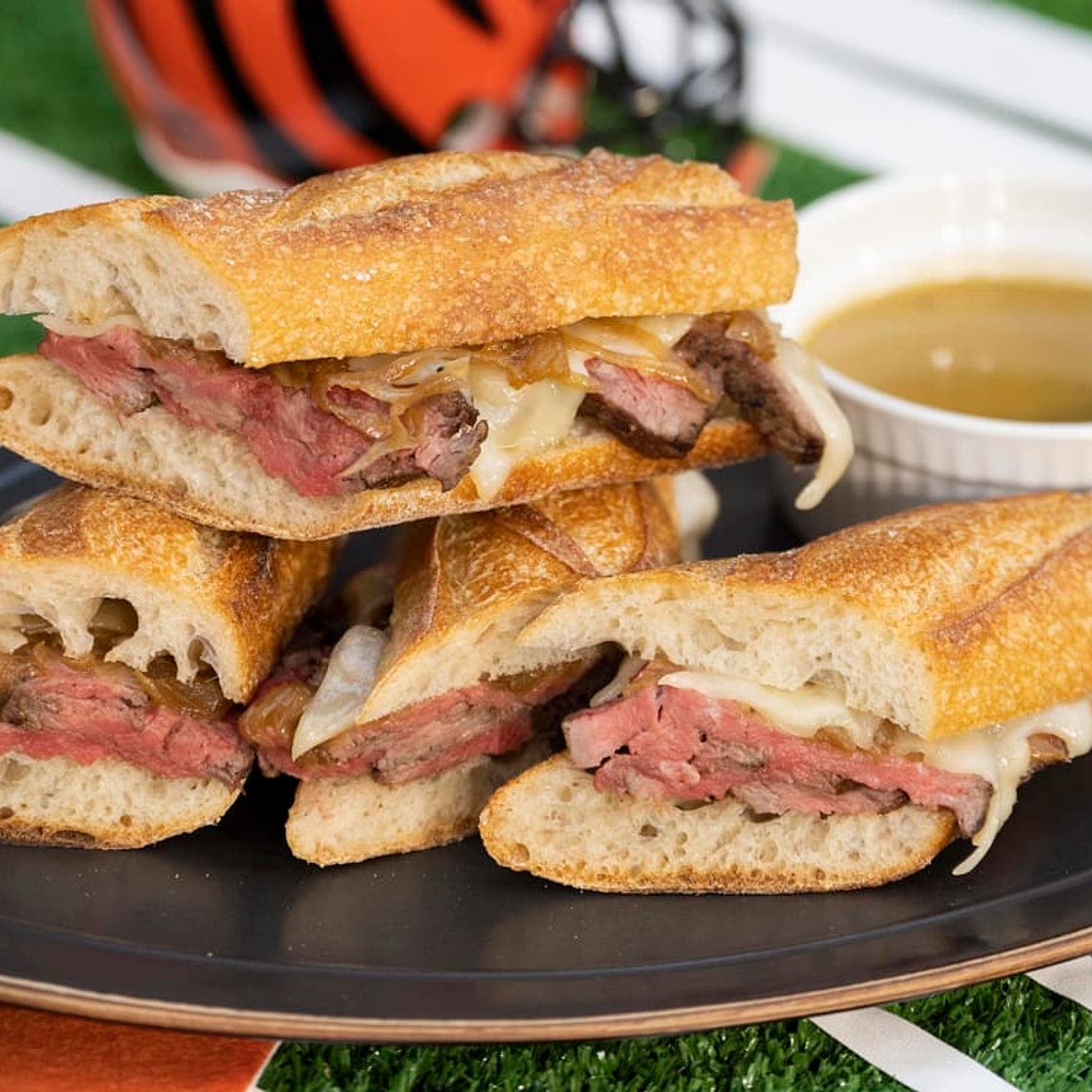 French Dip Sandwich with Au Poivre Sauce Recipe