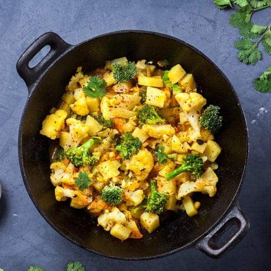 Aloo Gobi Potatoes and Cauliflower