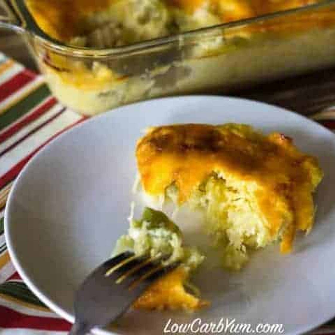 Cheesy Broccoli Spaghetti Squash Casserole