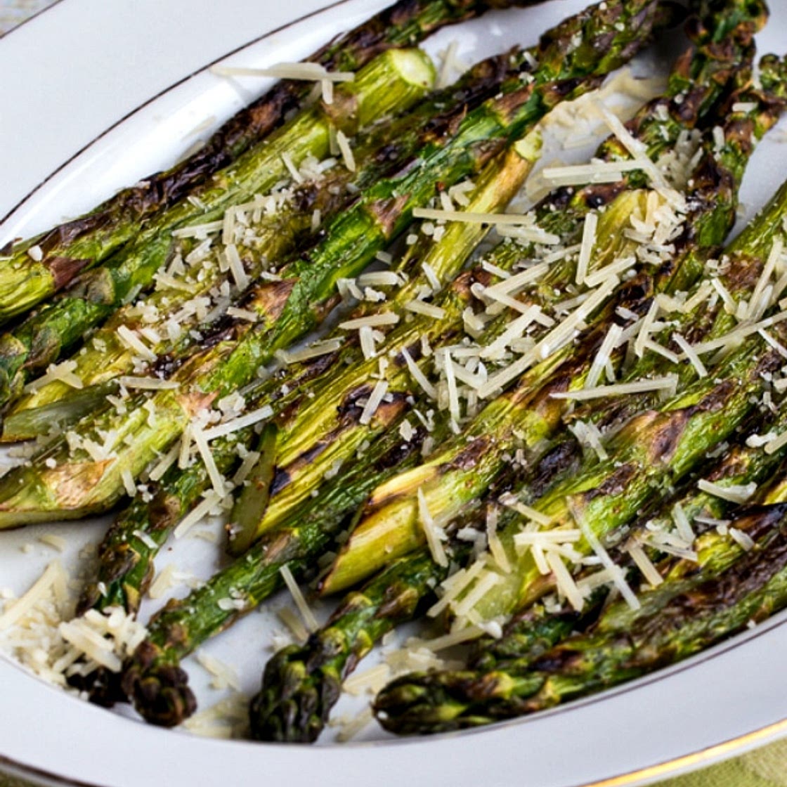 Grilled Asparagus (with Parmesan)