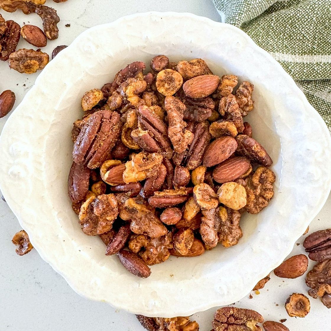 Easy & Healthy Spiced Nuts Recipe (Sugar Free)