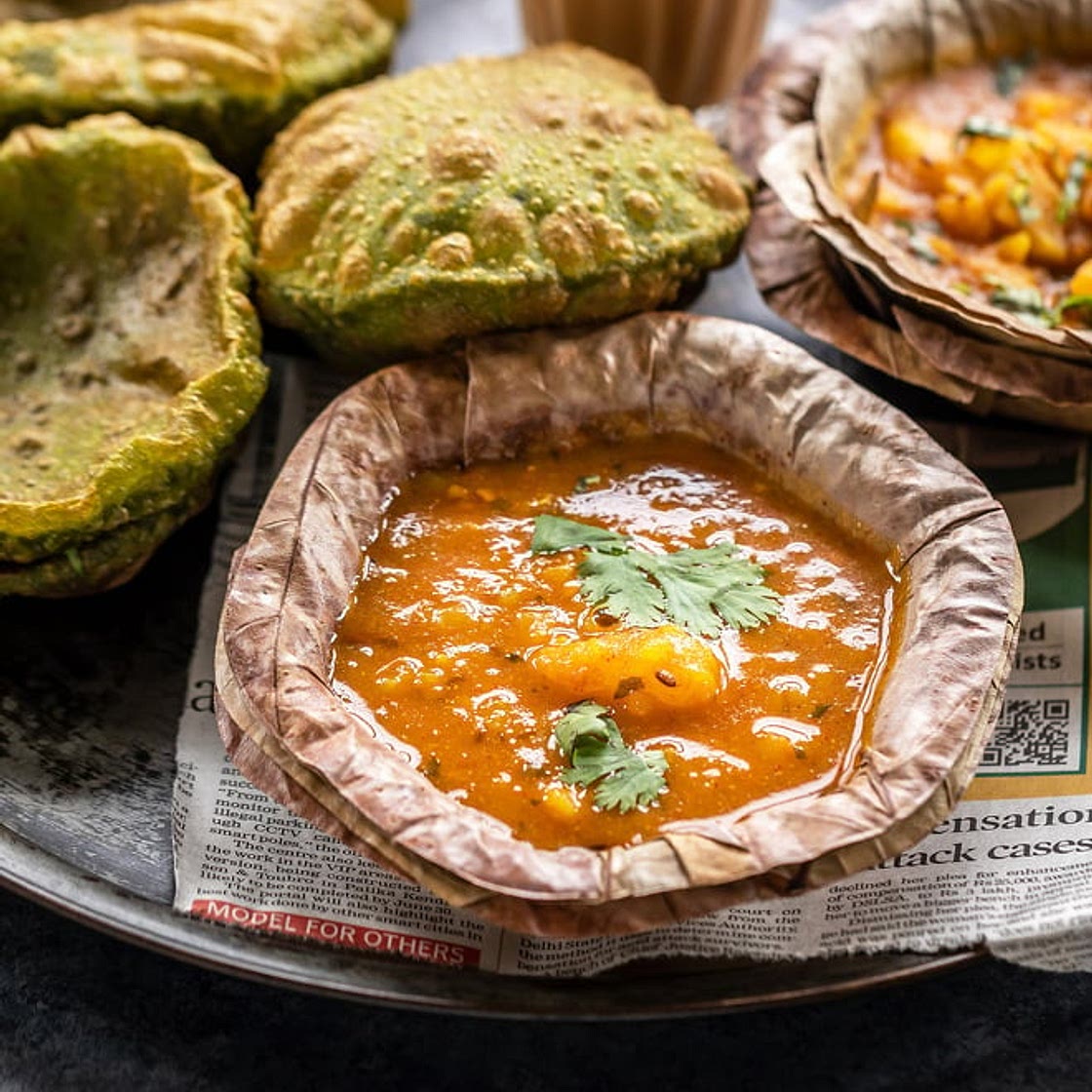 Dhaba Style Aloo Rasedar