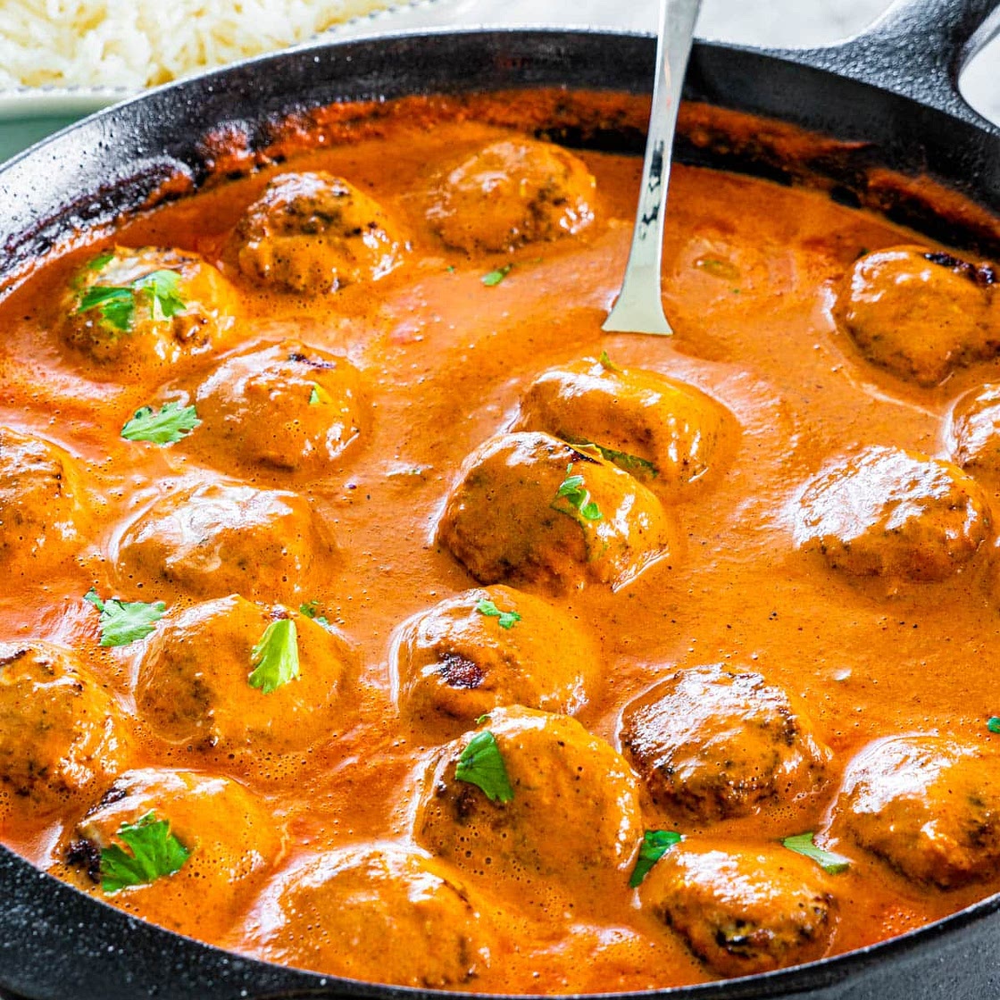 Butter Chicken Meatballs