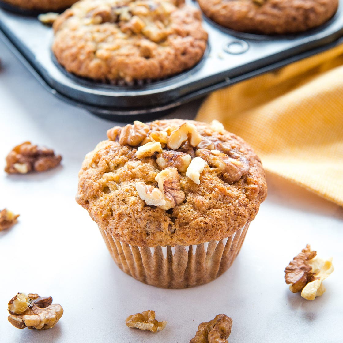 Best Ever Banana Nut Muffins