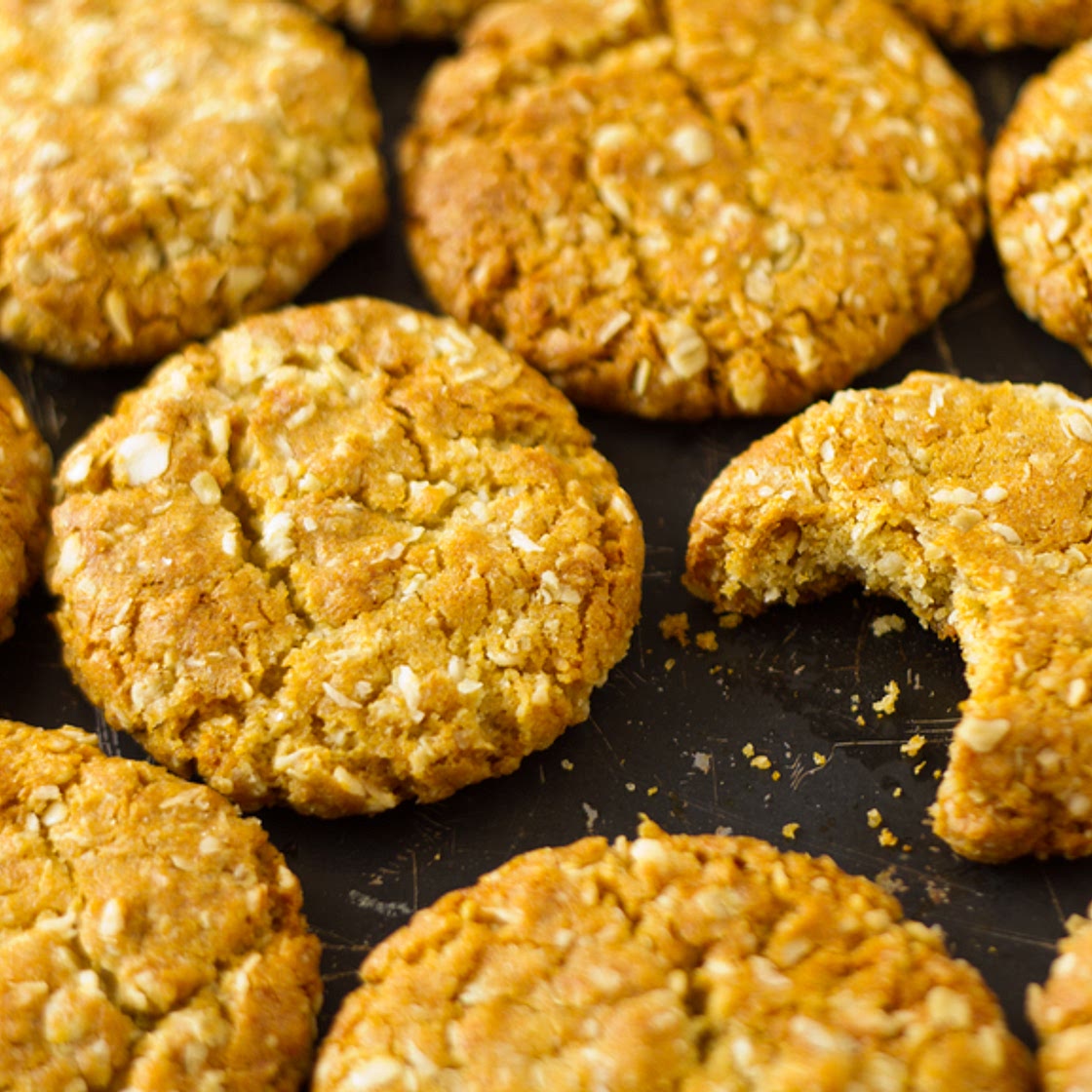 Sugar-Free Anzac Biscuits