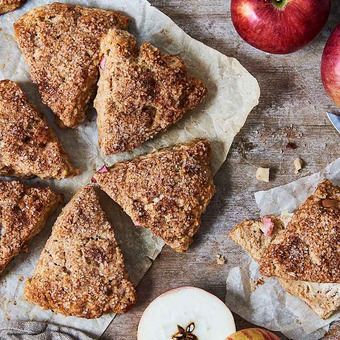 Fresh Apple Cinnamon Scones