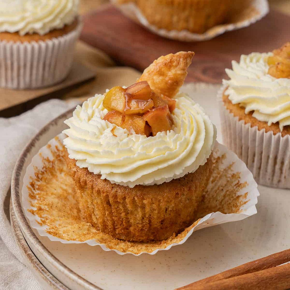 Apple Pie Cupcakes