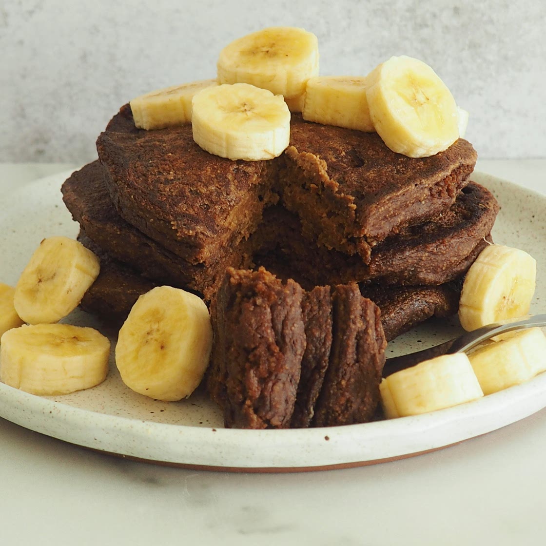 Chocolate Avocado Pancakes