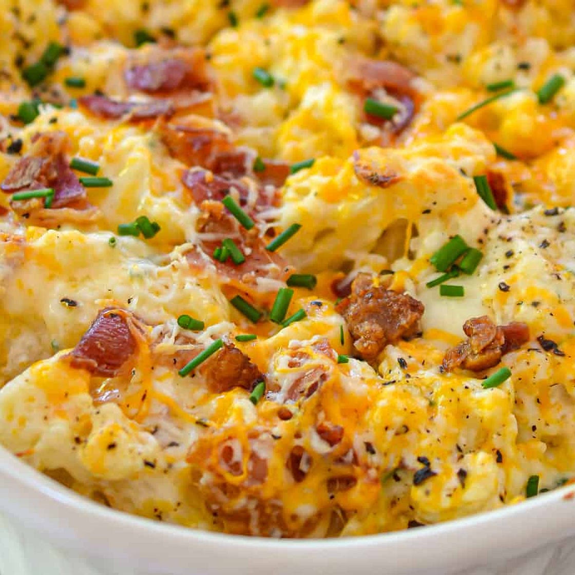 Loaded Cauliflower Casserole Recipe