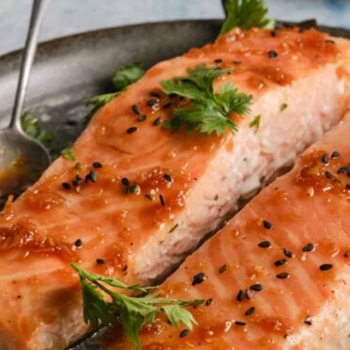 Asian Salmon (With Soy And Ginger)