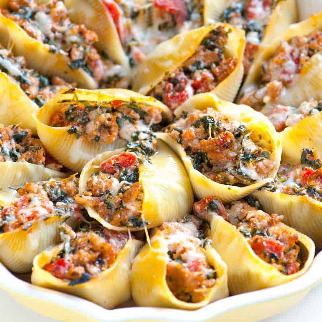 Sausage Stuffed Shells