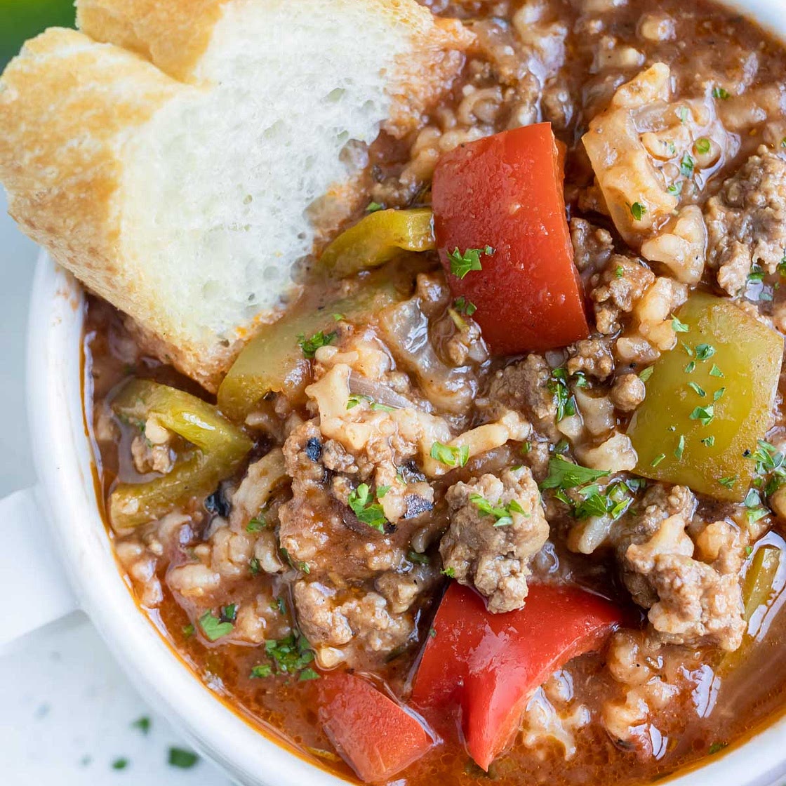 Stuffed Pepper Soup Recipe