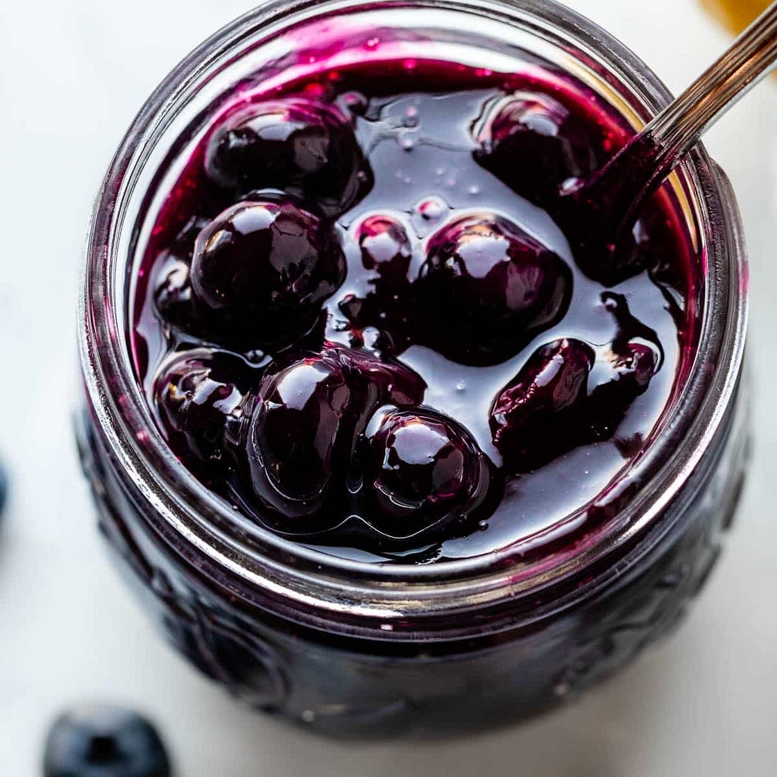 Blueberry Sauce Topping