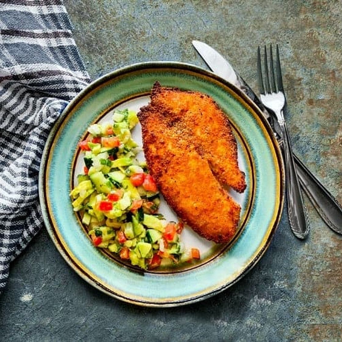 Air Fryer Fish Recipe (Crispy Air Fryer Tilapia) Video Recipe