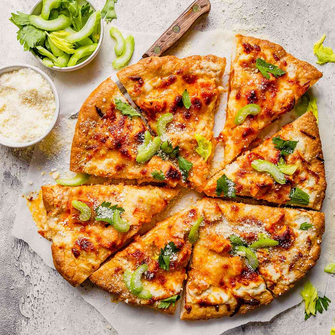 Buffalo-Style Chicken Pizza