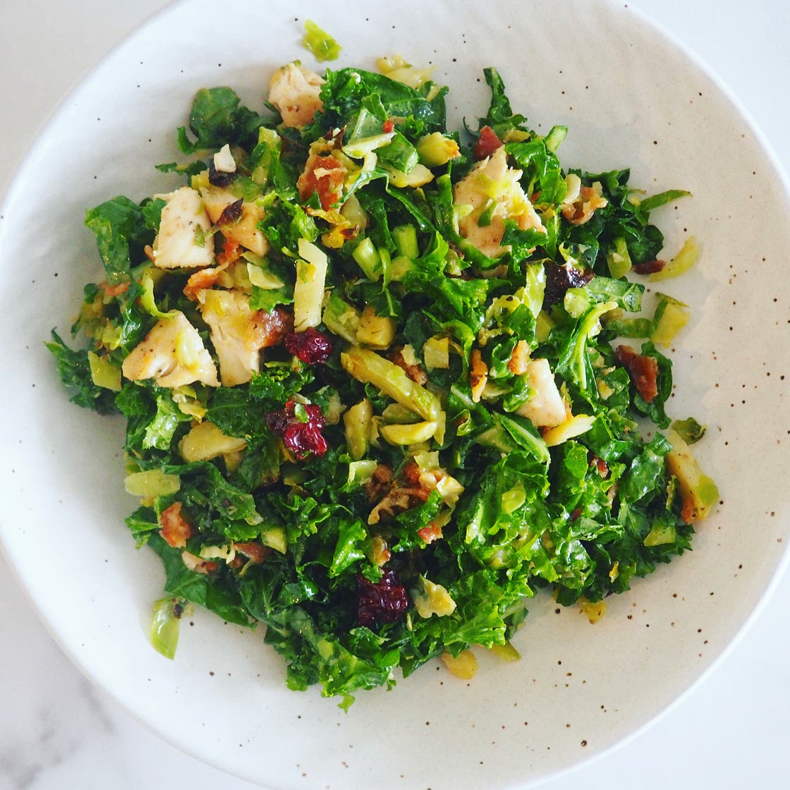 Brussel Sprouts Salad With Bacon