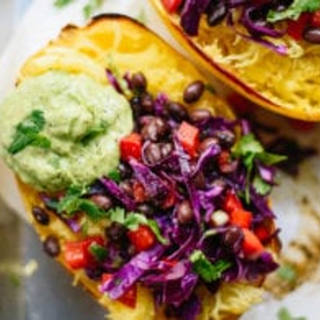 Spaghetti Squash Burrito Bowls