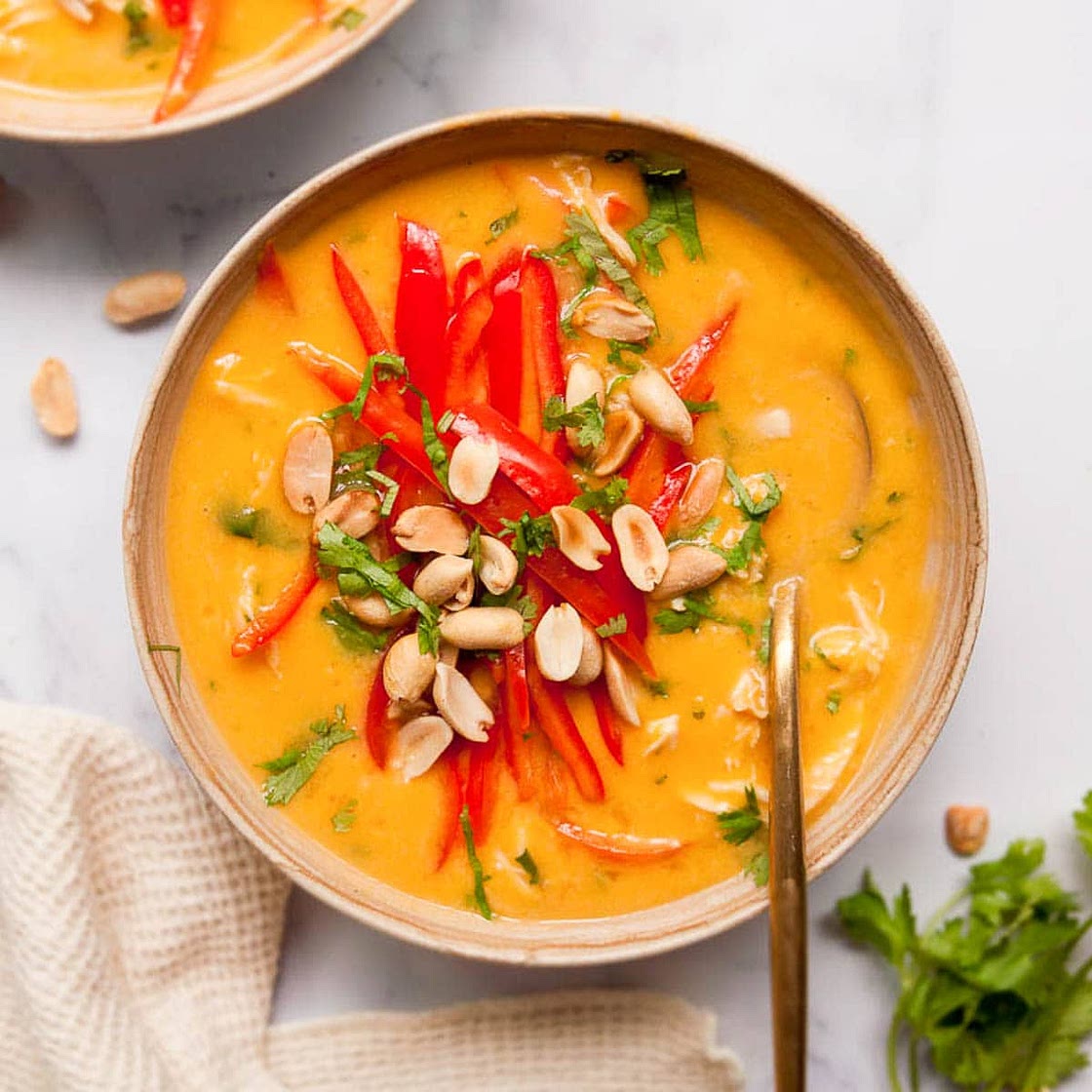 Thai Chicken Butternut Squash Soup