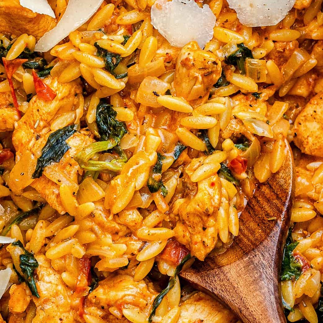Cajun Chicken Orzo