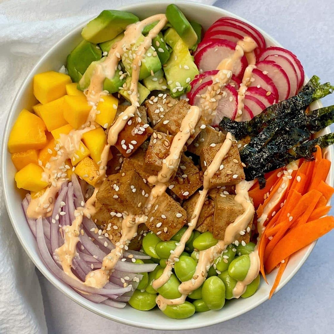 Tofu Poke Bowl