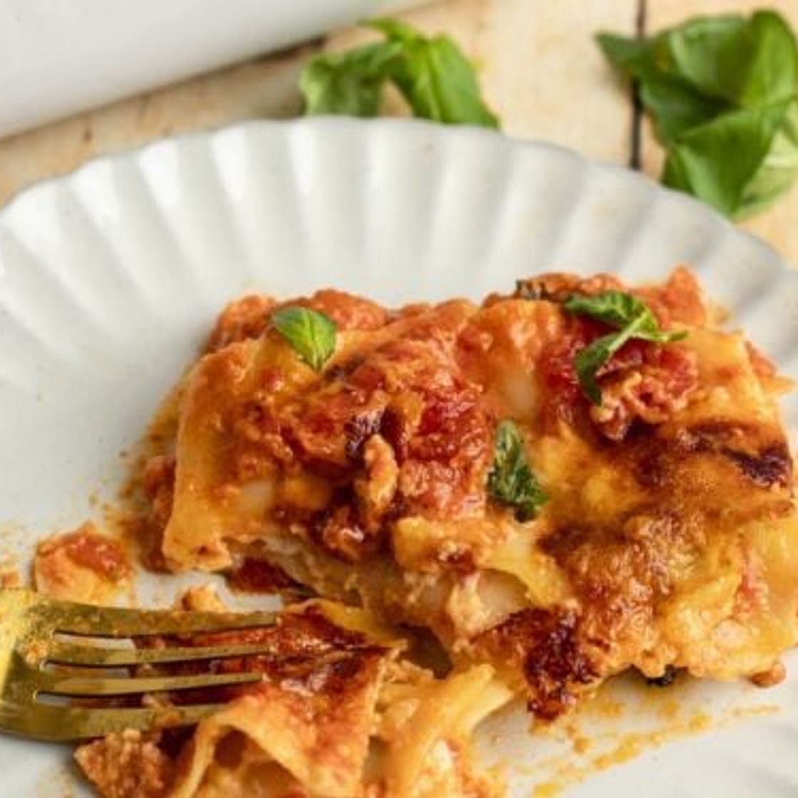 A Nice Cheese Lasagna