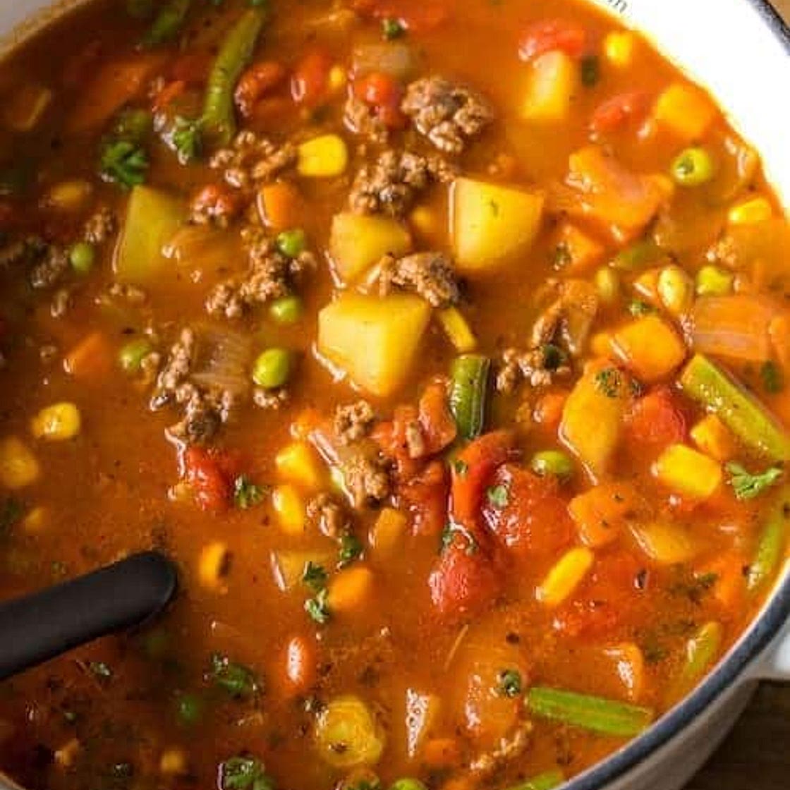 Easy Hamburger Soup