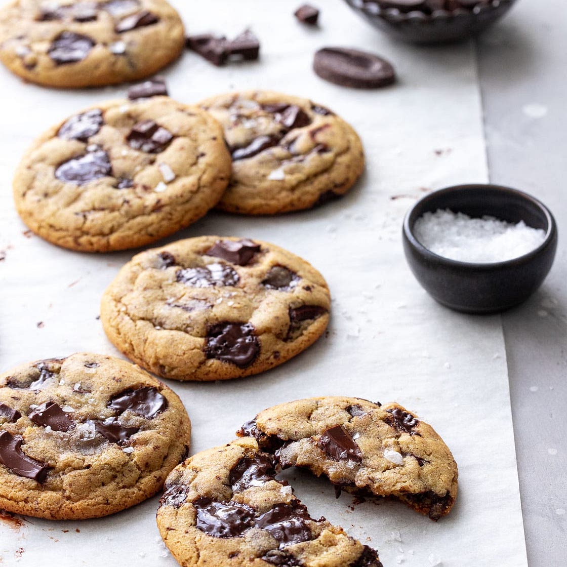 Olive Oil Chocolate Chunk Cookies